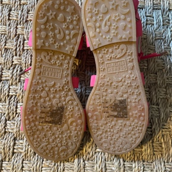 Stuart Weitzman big girl Camia Romanesque coral suede lace-up sandals NWOT - Picture 5 of 8